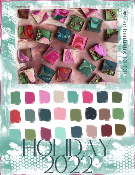 #tracibautistaCOLOR ~ HOLIDAY 2022 gift box {pigment bars}