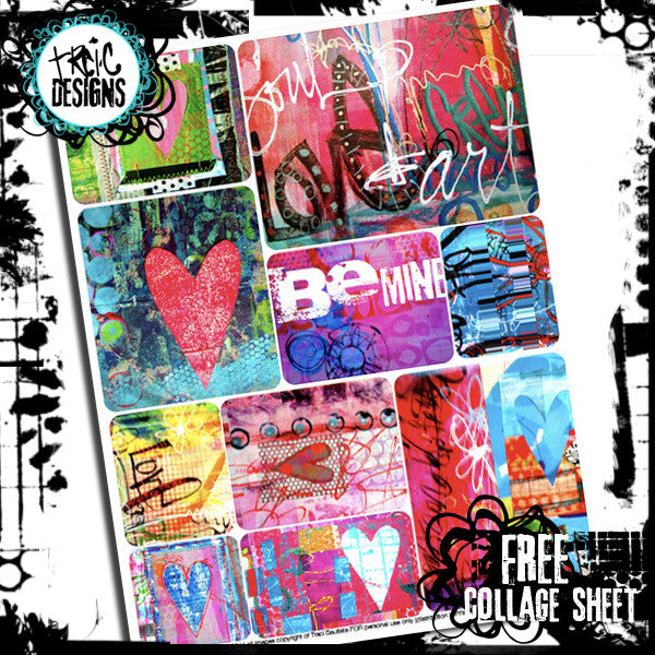 art journaling digital kit FREEBIE - #tracibautistaCOLOR {treiCdesigns}  boutique