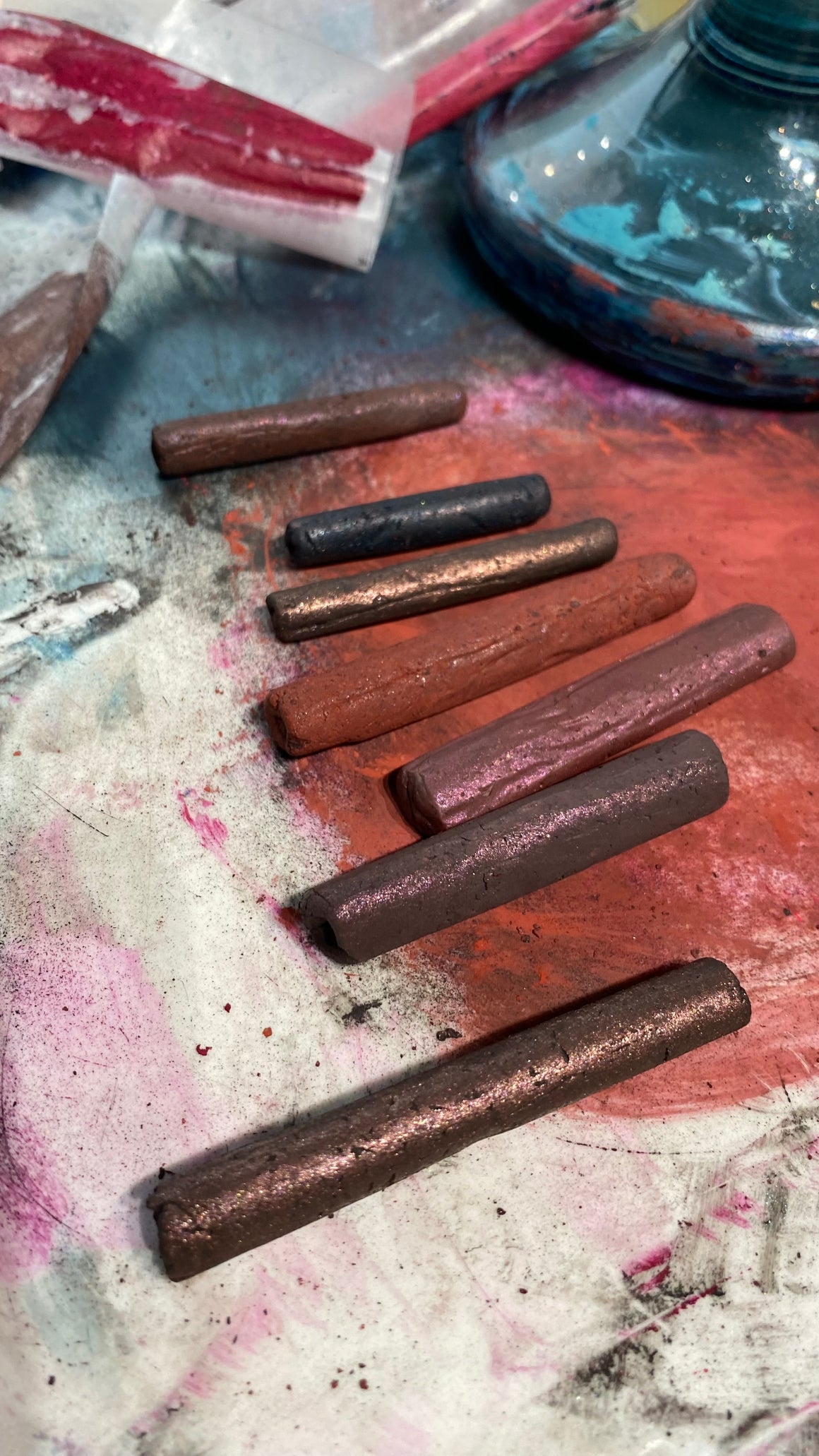 PIGMENT TO PAINT: drawing sticks course
