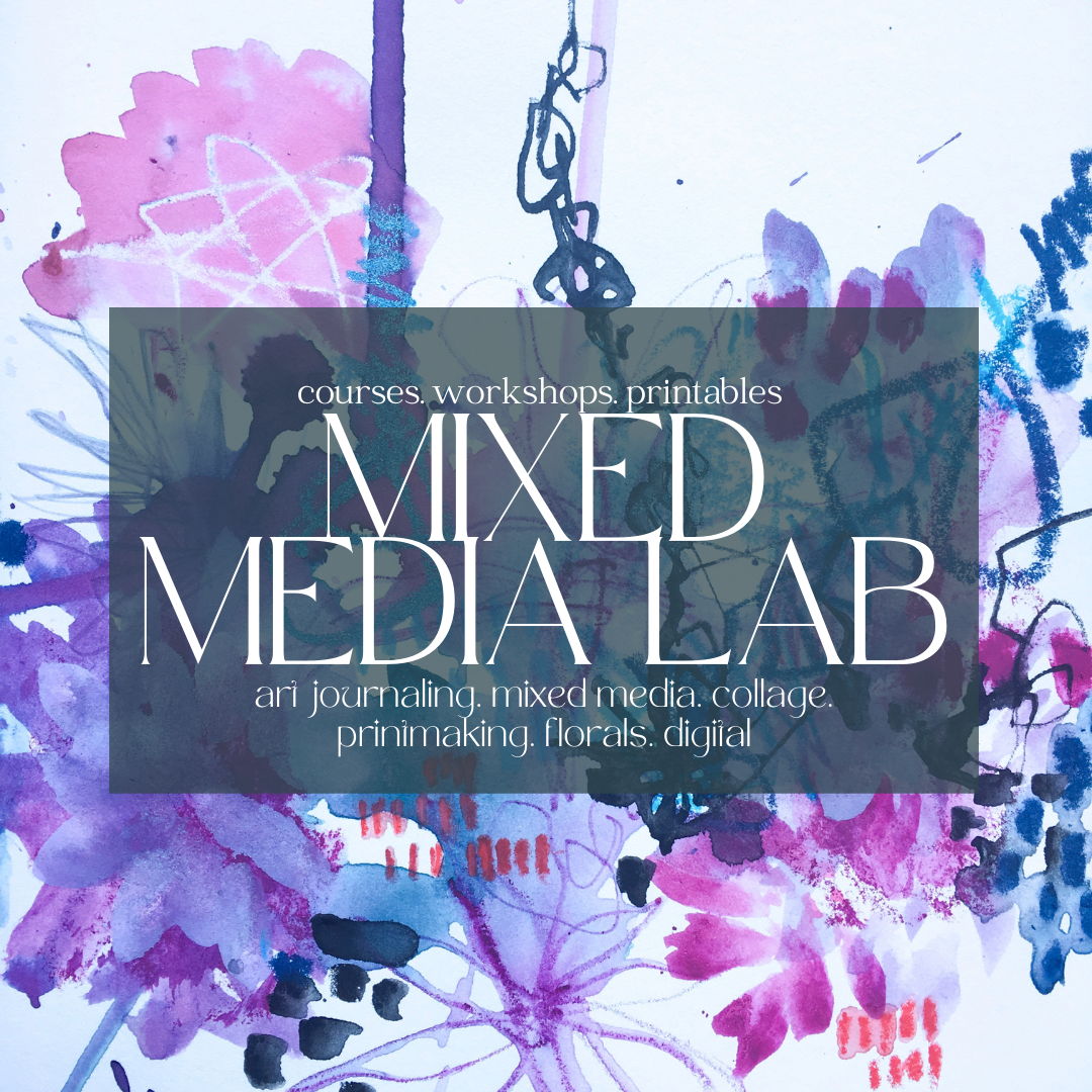 art.journal.PLAY mixed media lab ALL-ACCESS PASS {1 year}