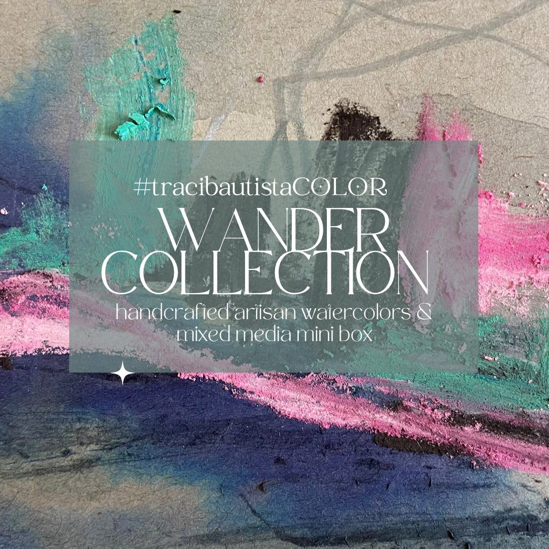 #tracibautistaCOLOR WANDER collection tile {3-set}