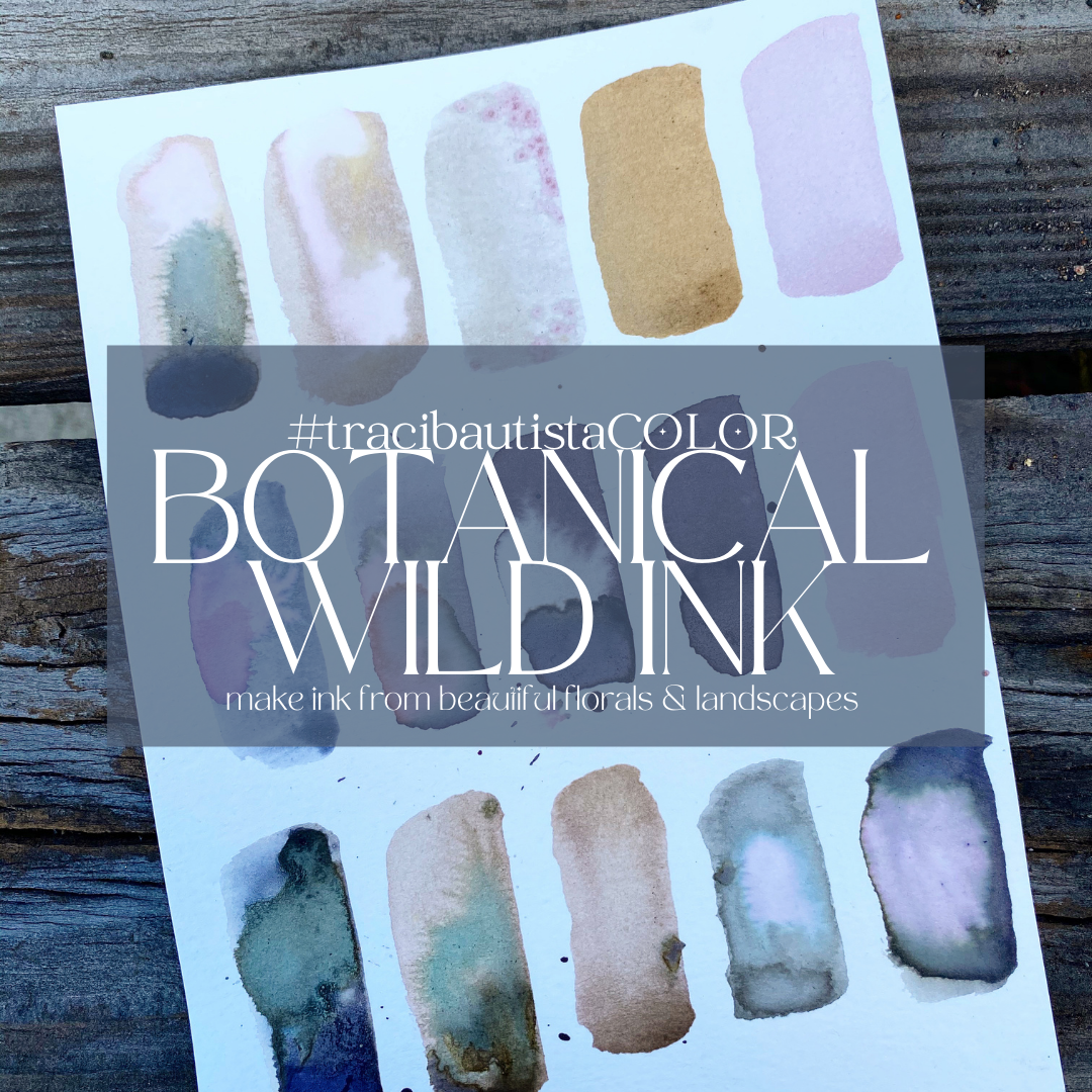 BOTANICAL wild inks {virtual workshop}