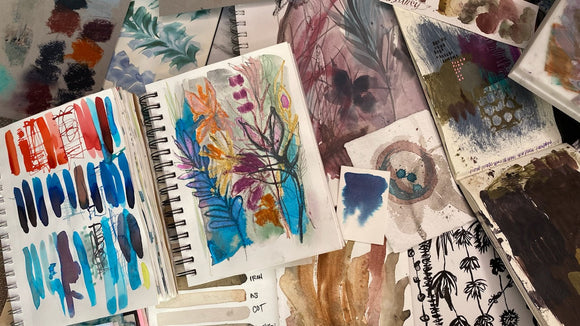 {VIDEO} tour inside my INSPIRATION SKETCHBOOKS