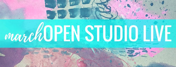 OPEN STUDIO LIVE {march 2018} show notes