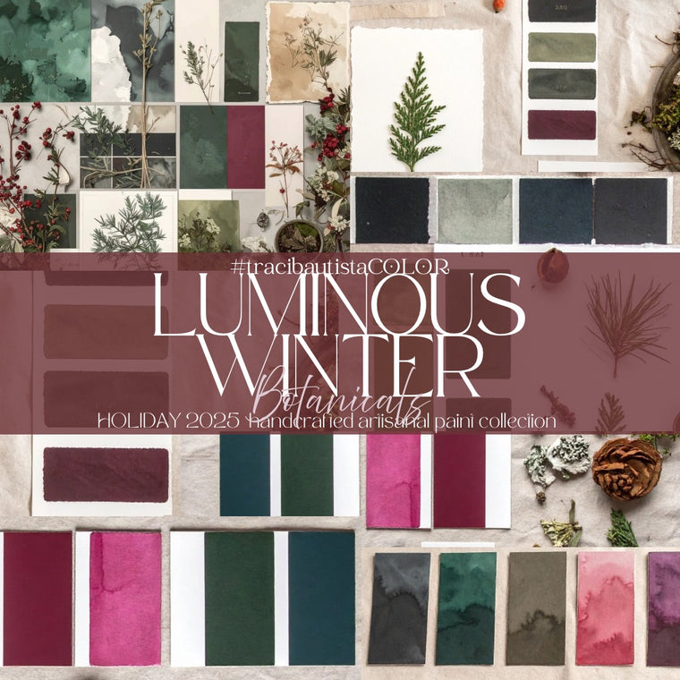#tracibautistaCOLOR LUMINOUS WINTER botanicals {HOLIDAY 2025 pre-order}