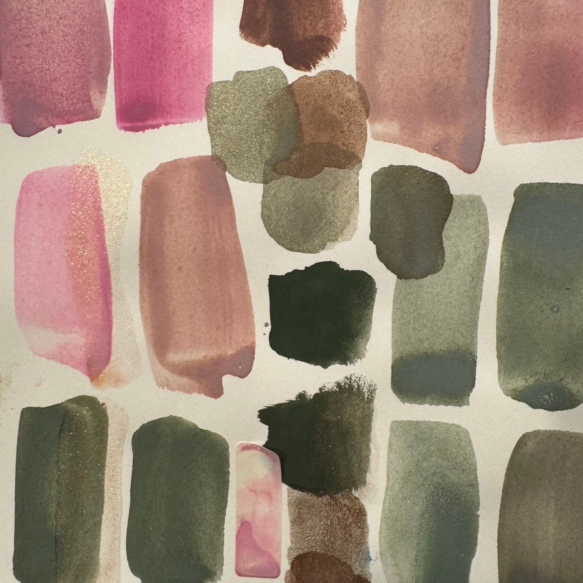 LUMINOUS WINTER botanicals Mineral Wash ink {6-set}