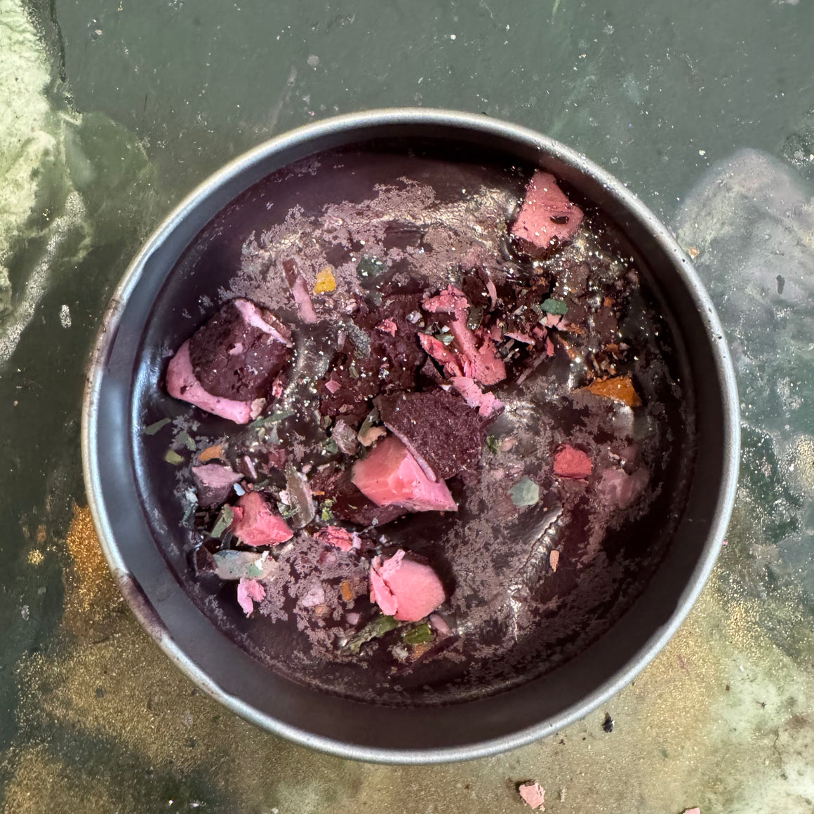 #tracibautistaCOLOR MELT + MIX: WINTER Landscapes Confetti Cakes