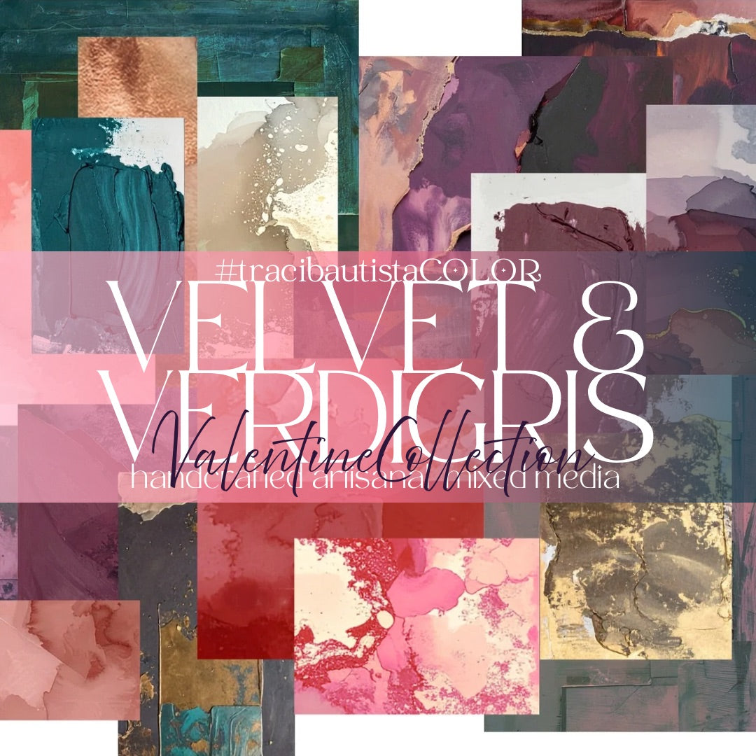 #tracibautistaCOLOR VELVET & VERDIGRIS collection