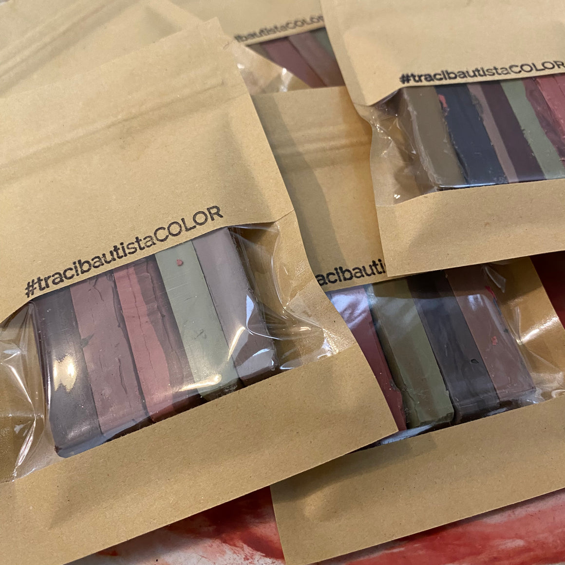 #tracibautistaCOLOR BOHO COASTAL VIBES WATERMEDIA collection wax pastels {5-set}