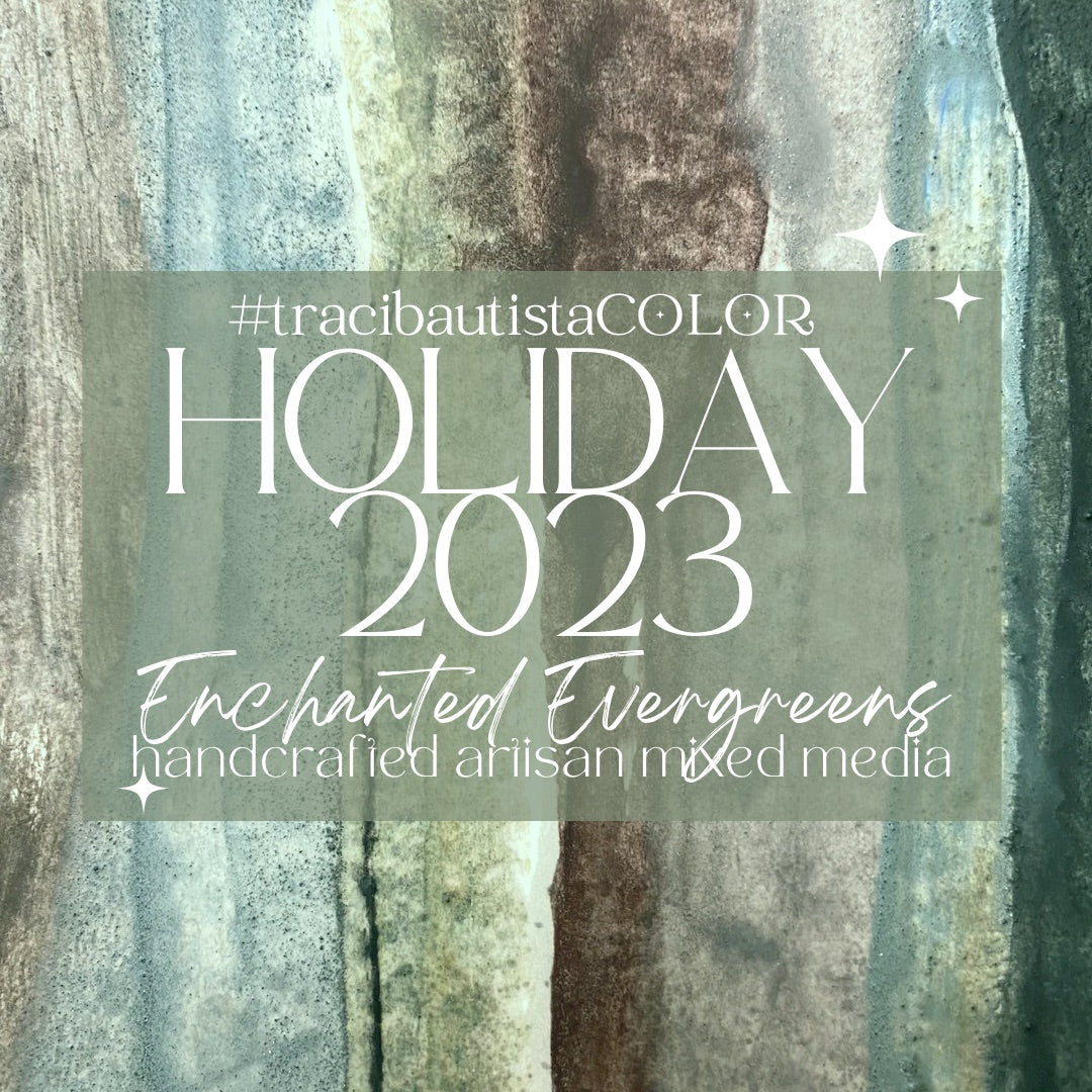 #tracibautistaCOLOR ENCHANTED EVERGREENS~ HOLIDAY 2023 GIFT BOX