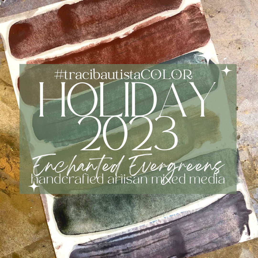 #tracibautistaCOLOR ENCHANTED EVERGREENS~ HOLIDAY 2023 GIFT BOX