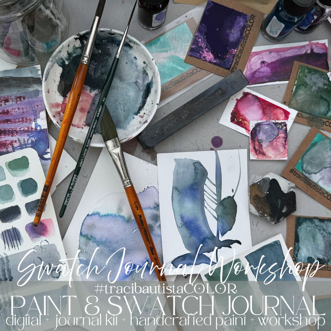 PAINT & SWATCH journal Experience {digital + paint}