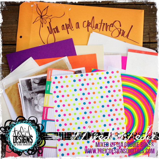 mixed media GOODIES box XL {studio destash}