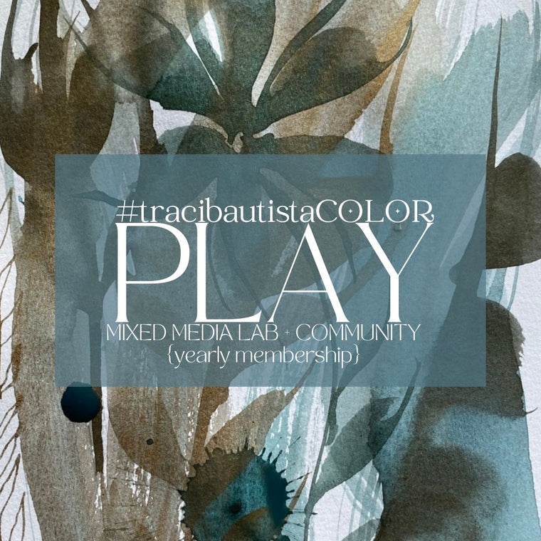 PLAY: mixed media community {yearly}