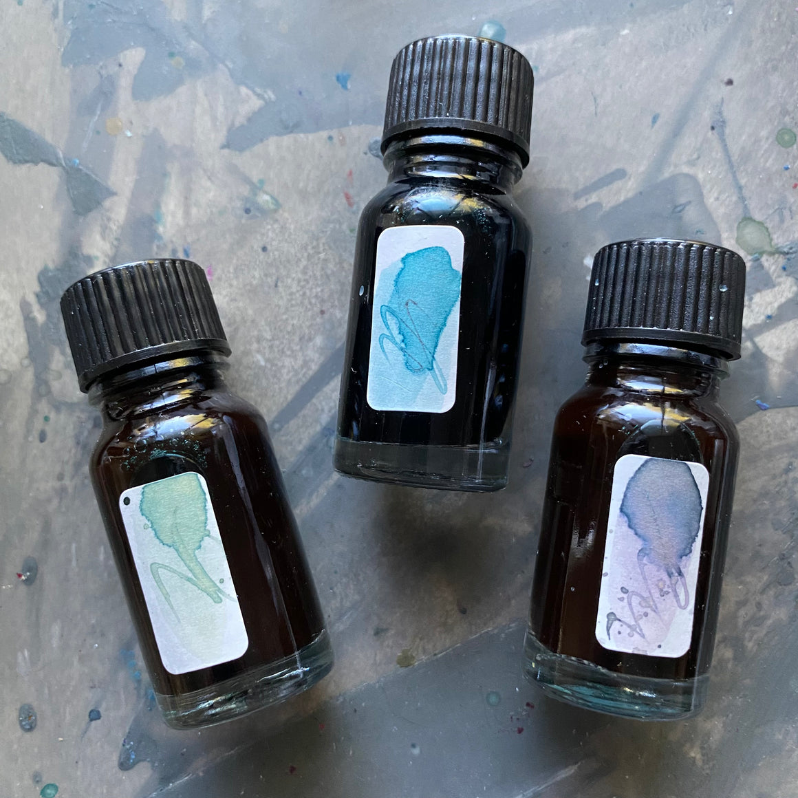 #tracibautistaCOLOR ~ NATURE’S GRAFFITI artisanal ink 3-set