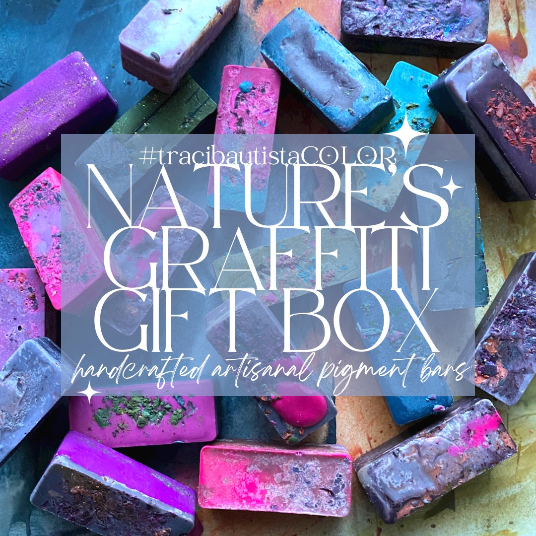 #tracibautistaCOLOR NATURE’S GRAFFITI pigment bars {4-set}