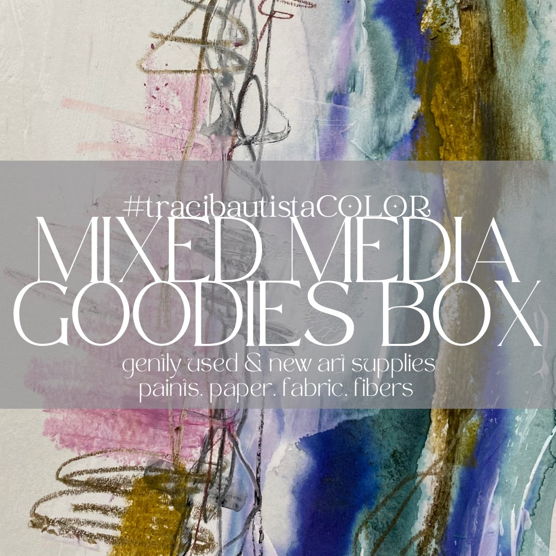 mixed media GOODIES box XL {studio destash}