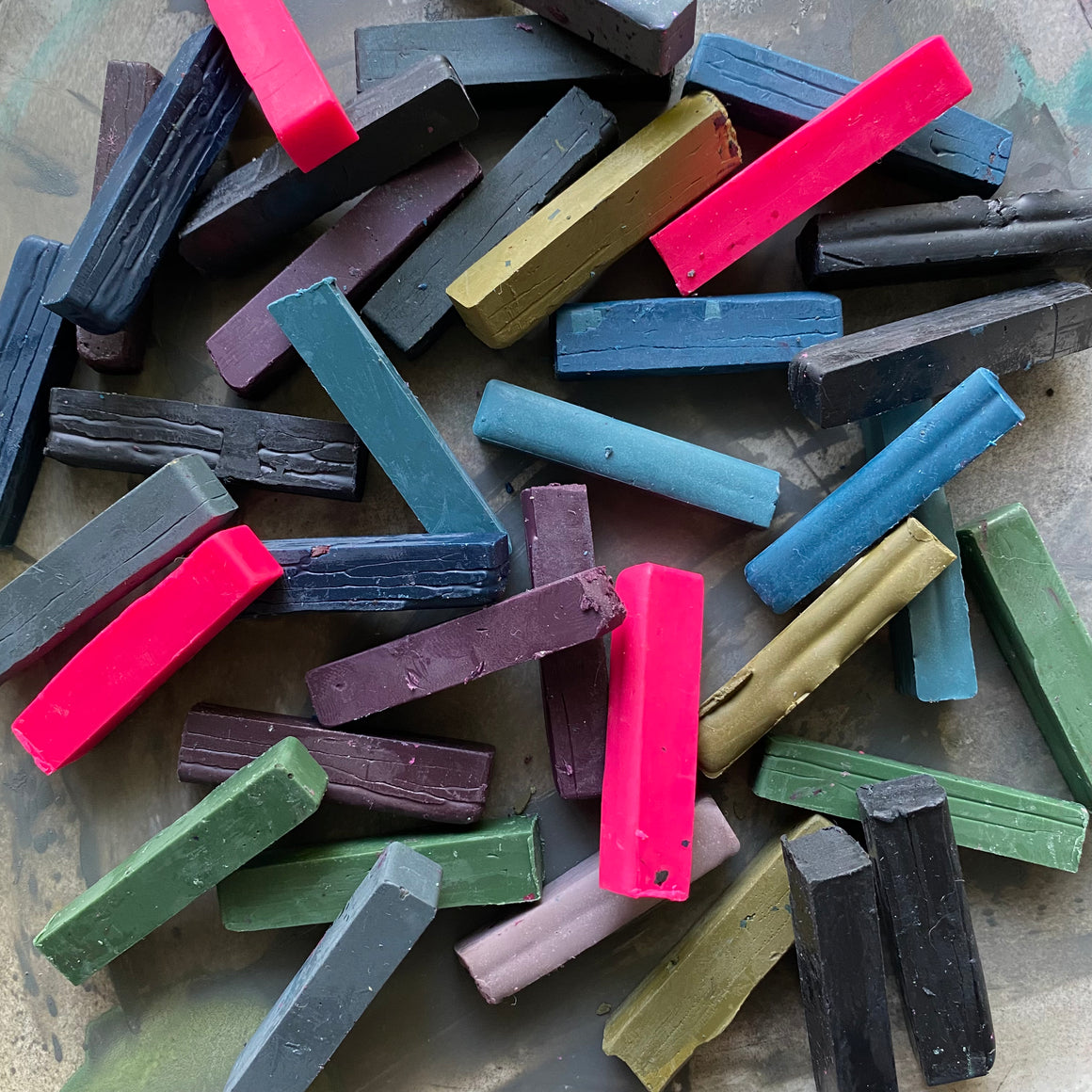 #tracibautistaCOLOR NATURE’S GRAFFITI wax pastels {5-set}