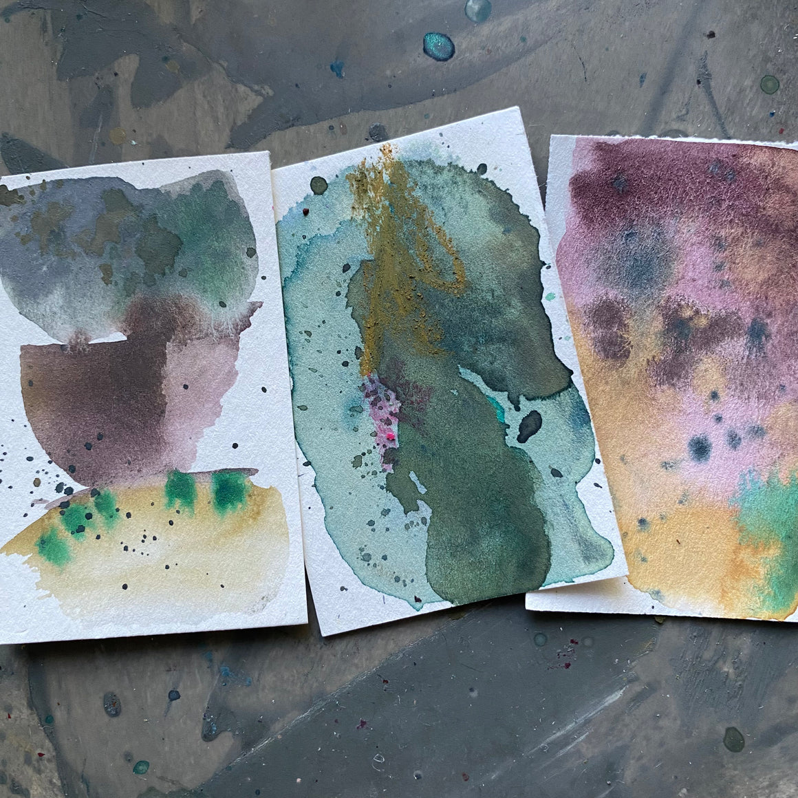 #tracibautistaCOLOR ~ NATURE’S GRAFFITI artisanal ink 3-set