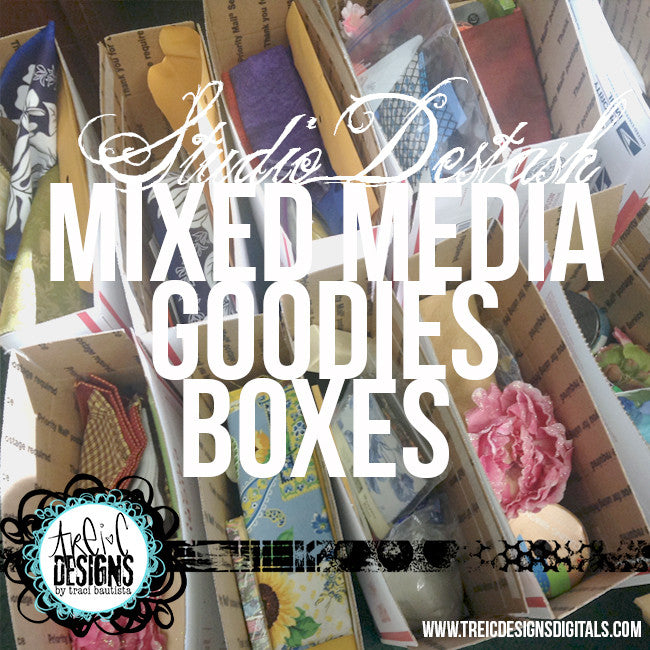 mixed media GOODIES box XL {studio destash}