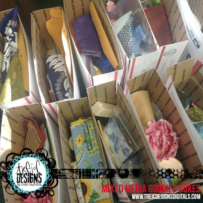 mixed media GOODIES box XL {studio destash}