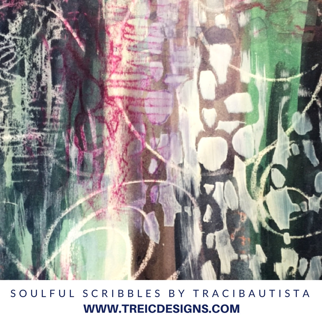 SOULFUL SCRIBBLES stencil kit no. 2 + live stream