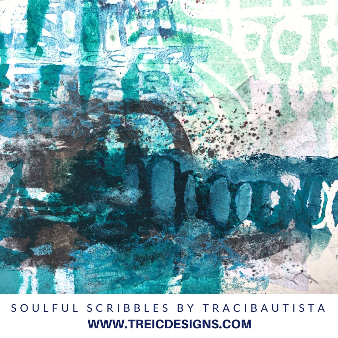 SOULFUL SCRIBBLES stencil kit no. 1 + live stream