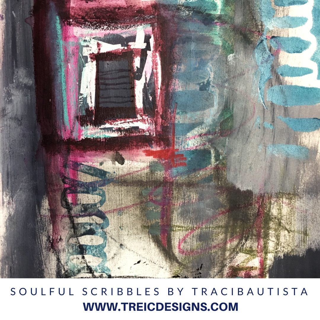 SOULFUL SCRIBBLES stencil kit no. 1 + live stream