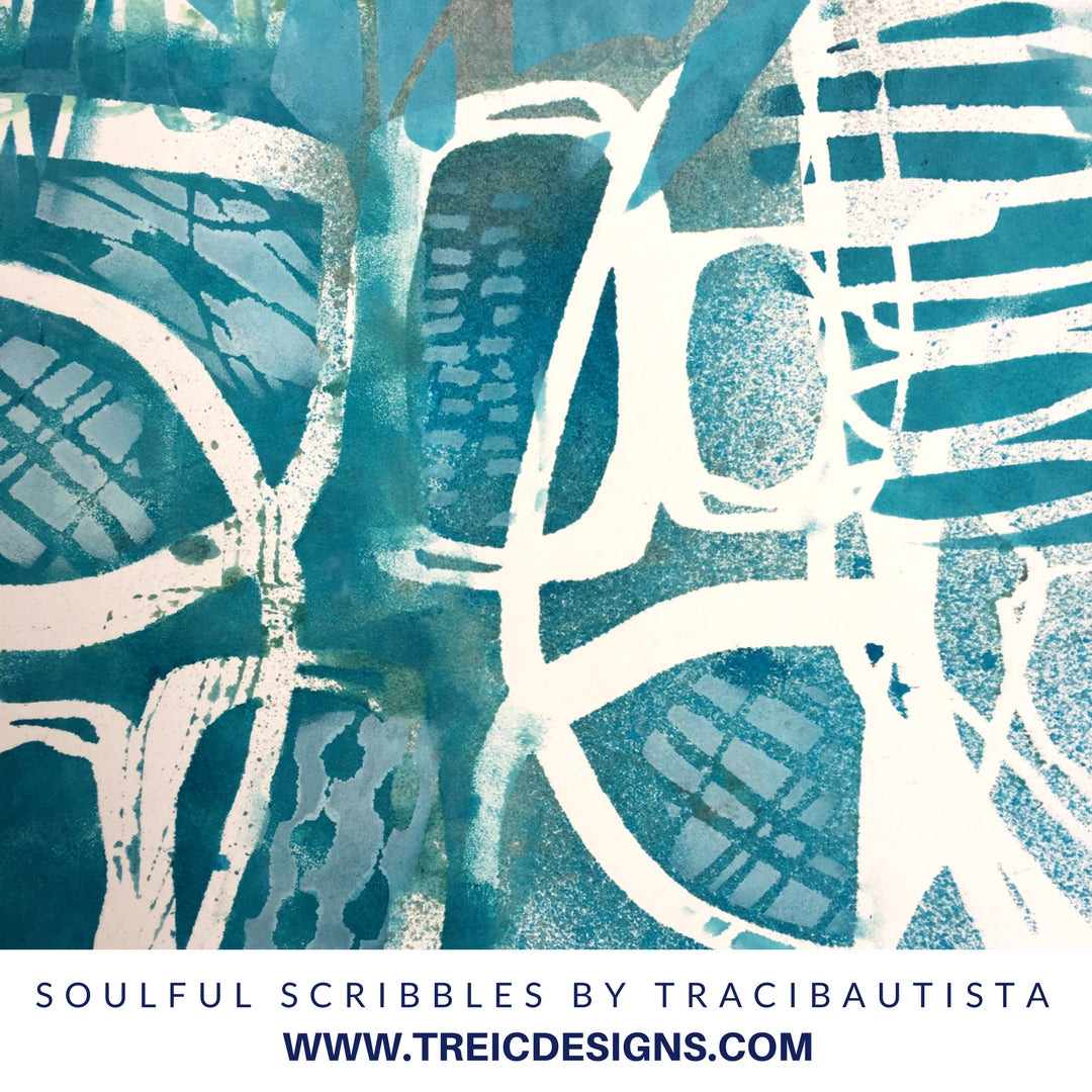 SOULFUL SCRIBBLES stencil kit no. 1 + live stream