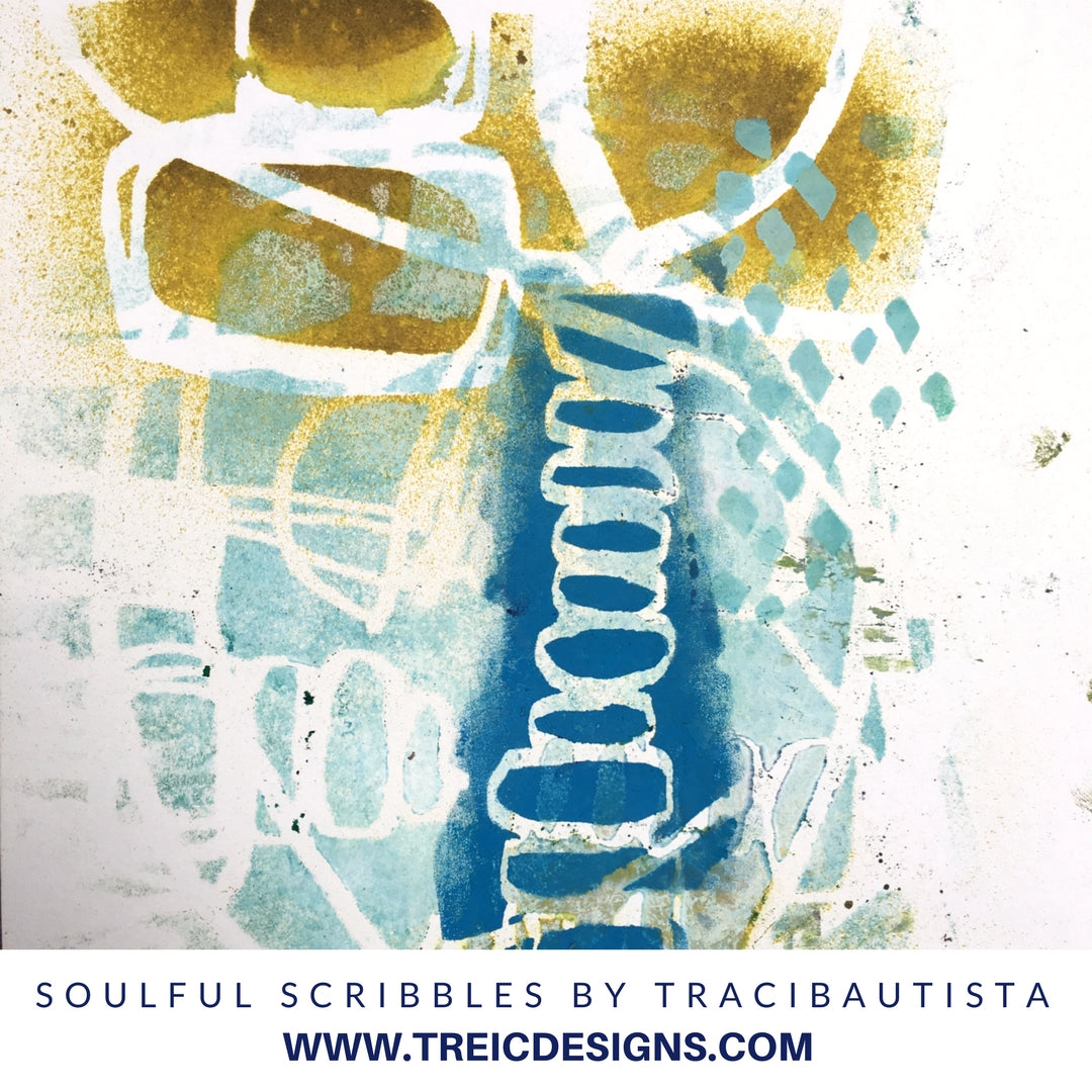 SOULFUL SCRIBBLES stencil kit no. 1 + live stream