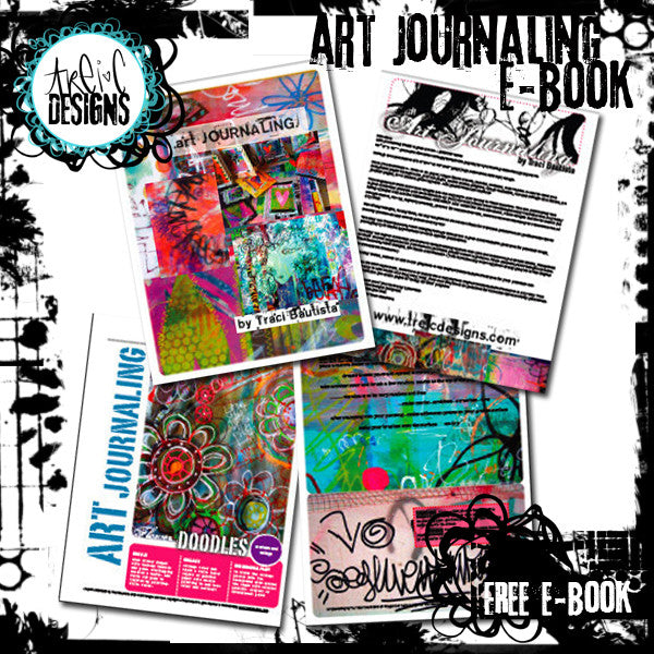 art journaling digital kit FREEBIE