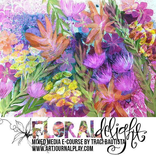 FLORAL delight: FREESTYLE BLOOMS e-course