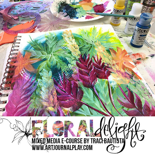 FLORAL delight: FREESTYLE BLOOMS e-course