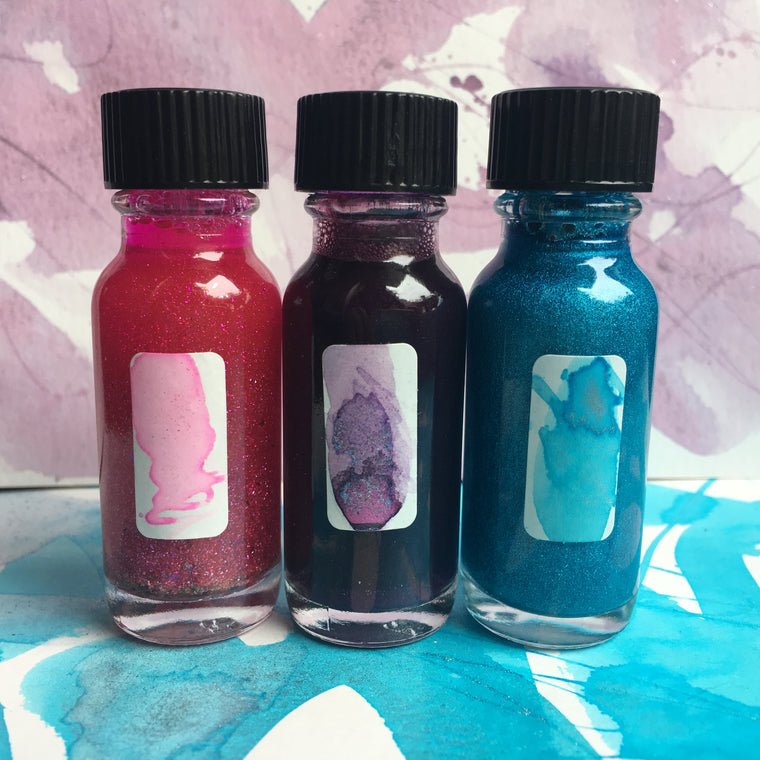 #tracibautistaCOLOR ~ winter WONDER artisan ink 3 set {15ml}