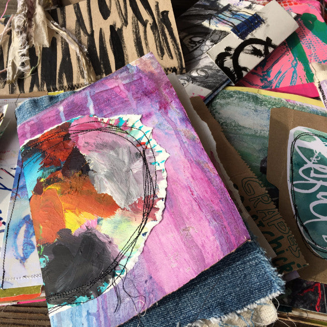 {beautiful LIFE} FREE spirit handmade art journal by traci bautista