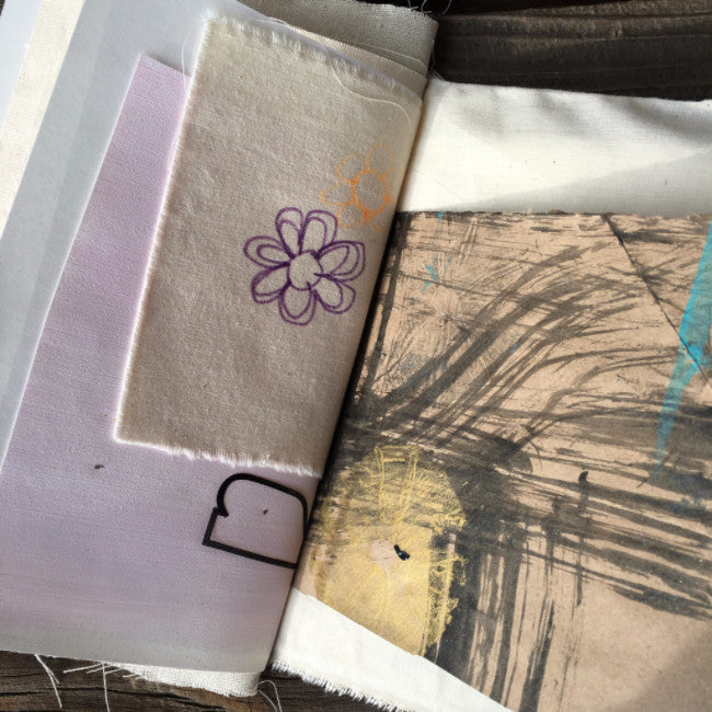  {bohemian wander} FREE spirit handmade art journal by traci bautista