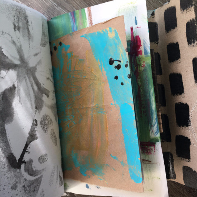 FREE spirit {peaceful soul} handmade art journal by traci bautista