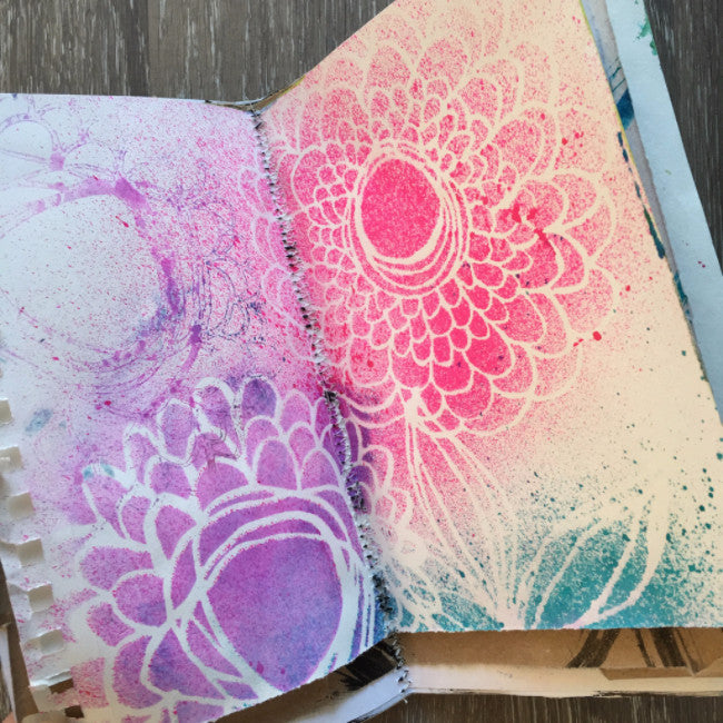 {LOVE voyage} FREE spirit handmade art journal by traci bautista