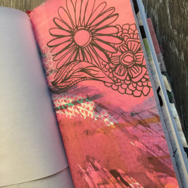 {creative SOUL} FREE spirit handmade art journal by traci bautista