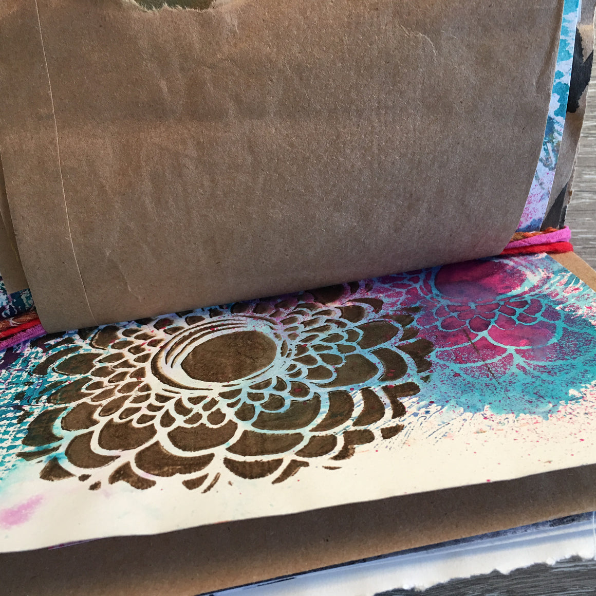 {wanderlust} FREE spirit handmade art journal by traci bautista