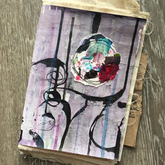  {bohemian wander} FREE spirit handmade art journal by traci bautista