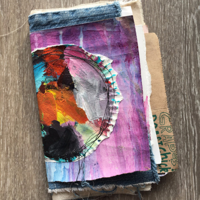 {beautiful LIFE} FREE spirit handmade art journal by traci bautista