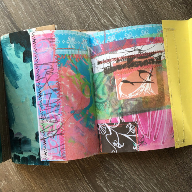 {la vie Bohème} FREE spirit handmade art journal by traci bautista