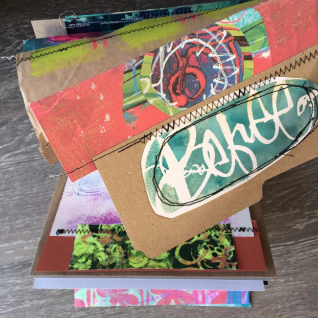 {la vie Bohème} FREE spirit handmade art journal by traci bautista