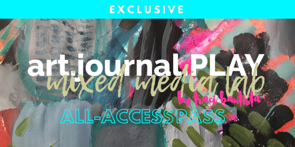 art.journal.PLAY mixed media lab ALL-ACCESS PASS {1 year}