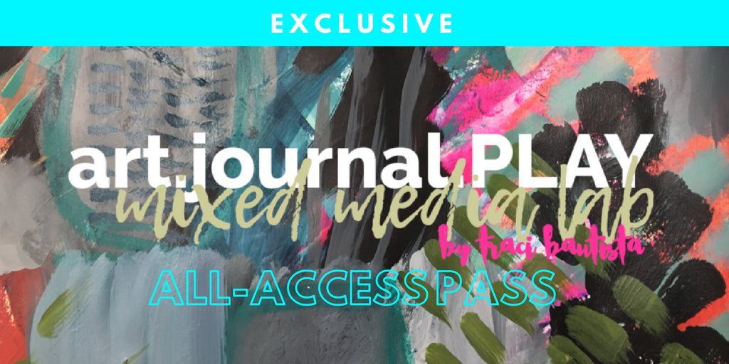 art.journal.PLAY mixed media lab ALL-ACCESS PASS {3-month}