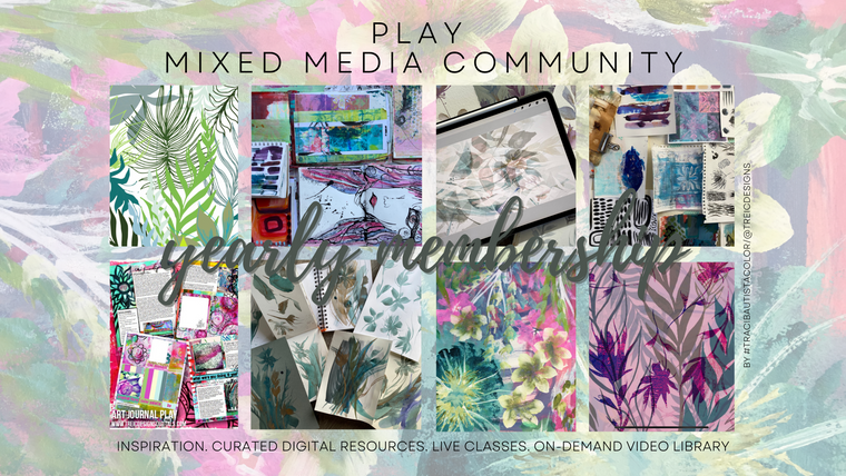 PLAY: mixed media community {yearly}