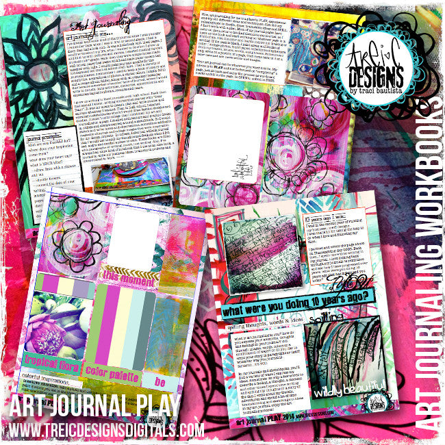 art.journal.PLAY workbook PREVIEW