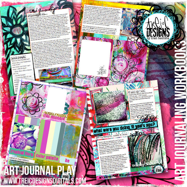 art.journal.PLAY mixed media lab ALL-ACCESS PASS {3-month}