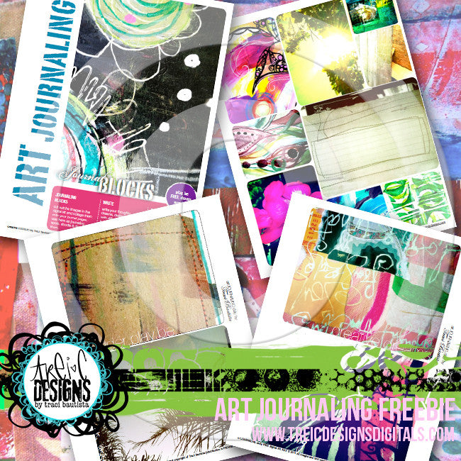 art journaling digital workbook FREEBIE